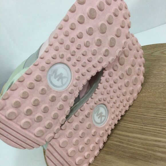 Michael Kors Womens Monroe Trainer Bae Canvas Suede Sneaker Shoes Multi Size 6.5 - Picture 12 of 15